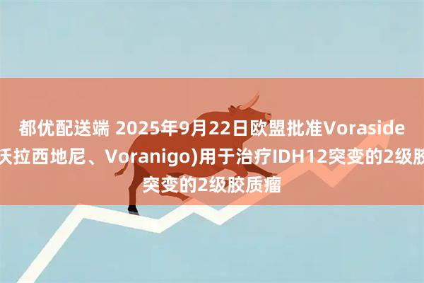 都优配送端 2025年9月22日欧盟批准Vorasidenib(沃拉西地尼、Voranigo)用于治疗IDH12突变的2级胶质瘤